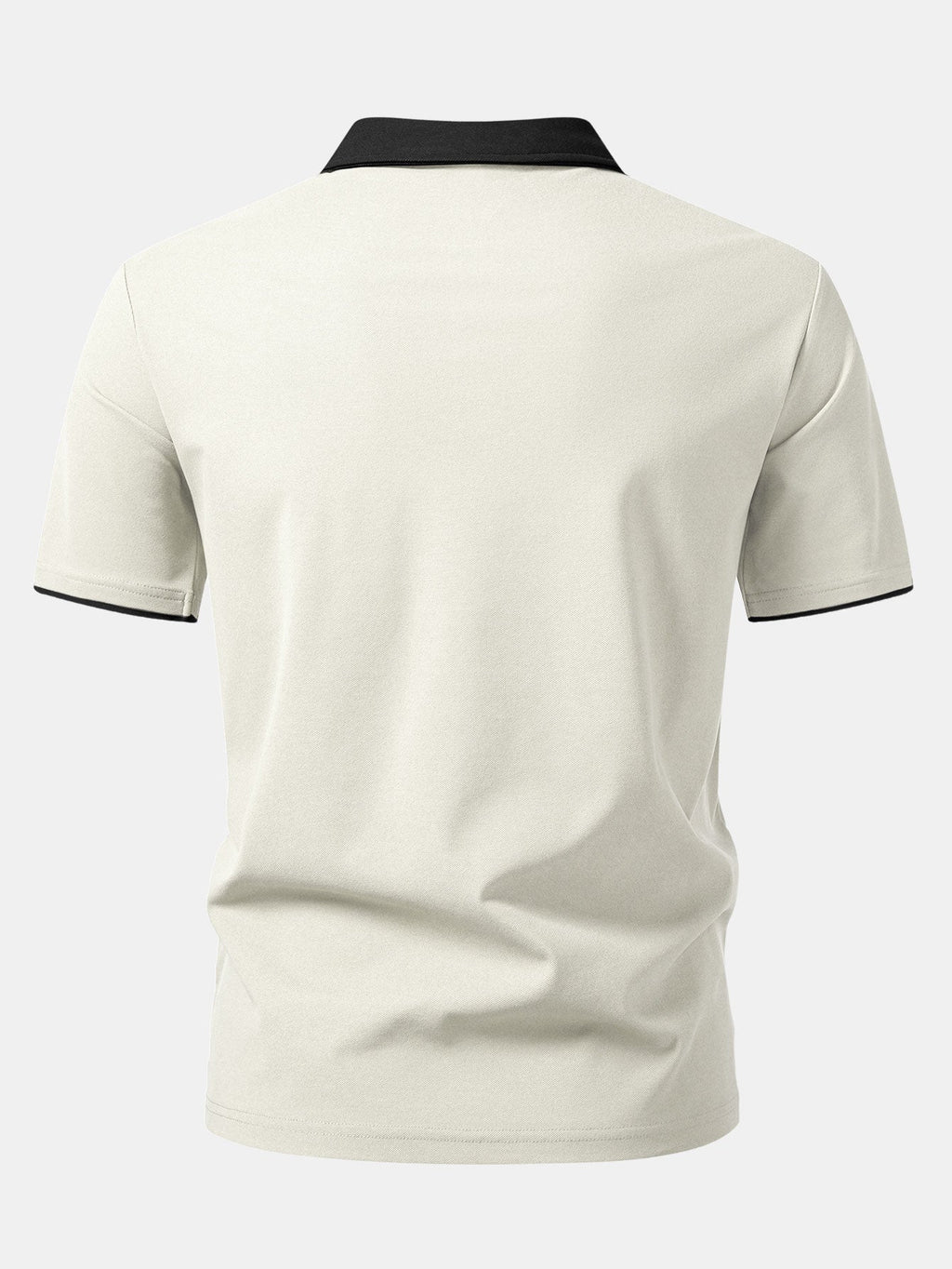 Contrast Collar Polo