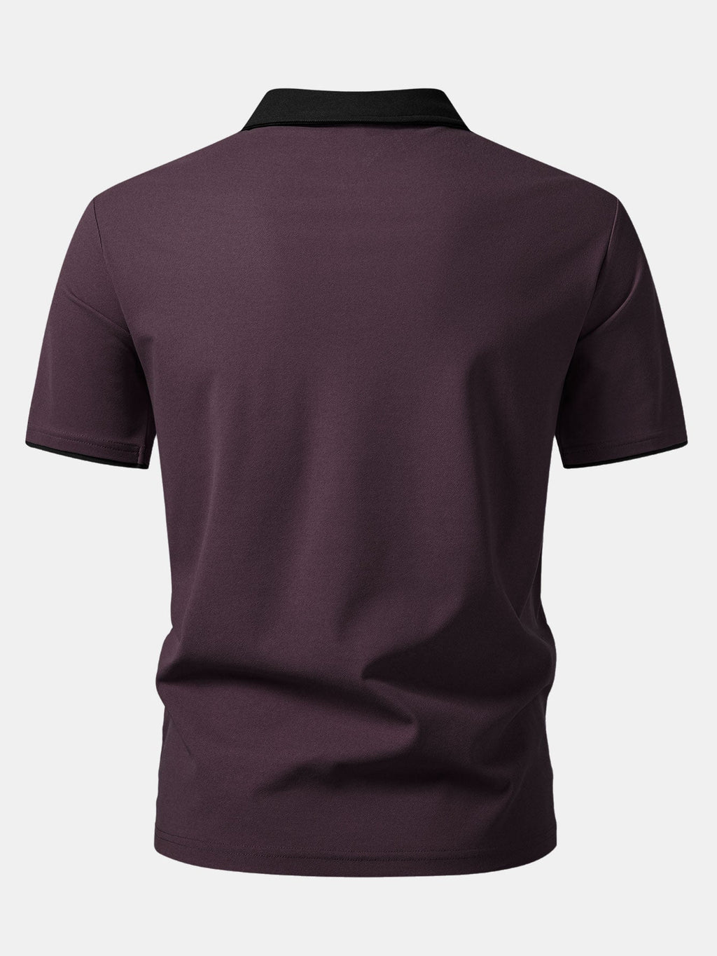 Contrast Collar Polo