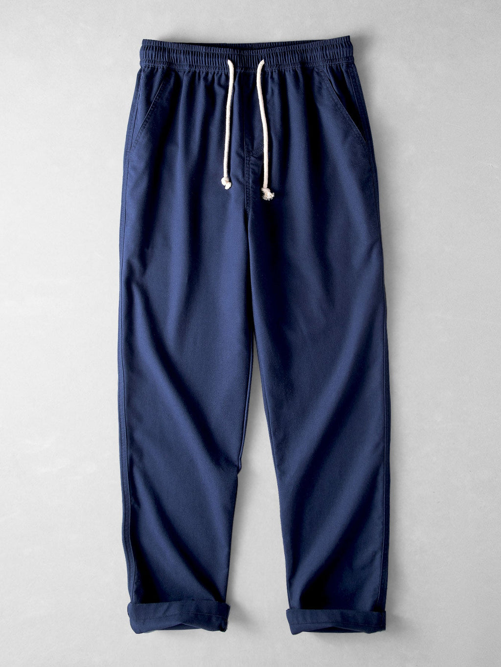 Short Sleeve Linen Look Button Up Shirt & Straight Leg Linen Pants