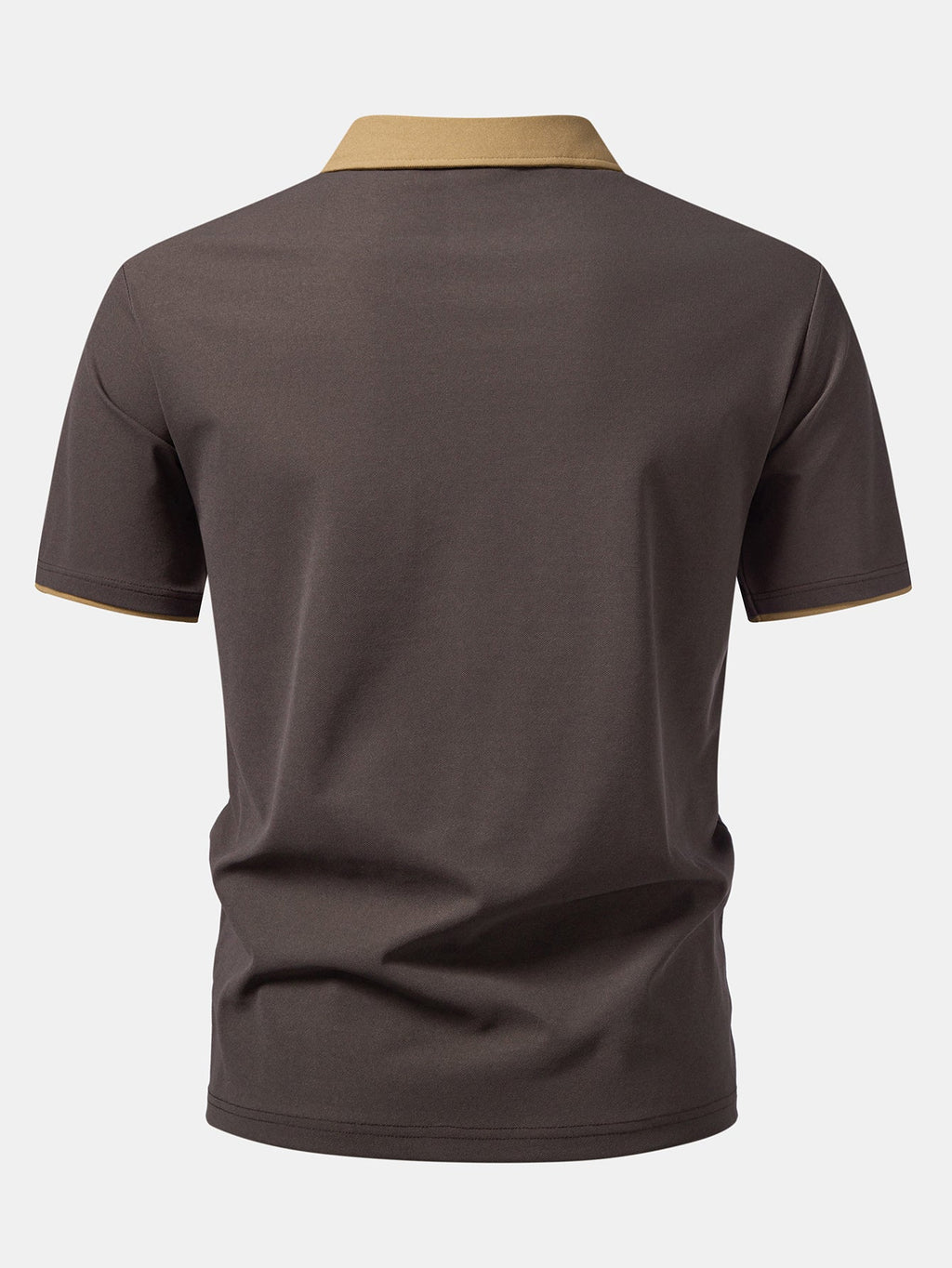 Contrast Collar Polo
