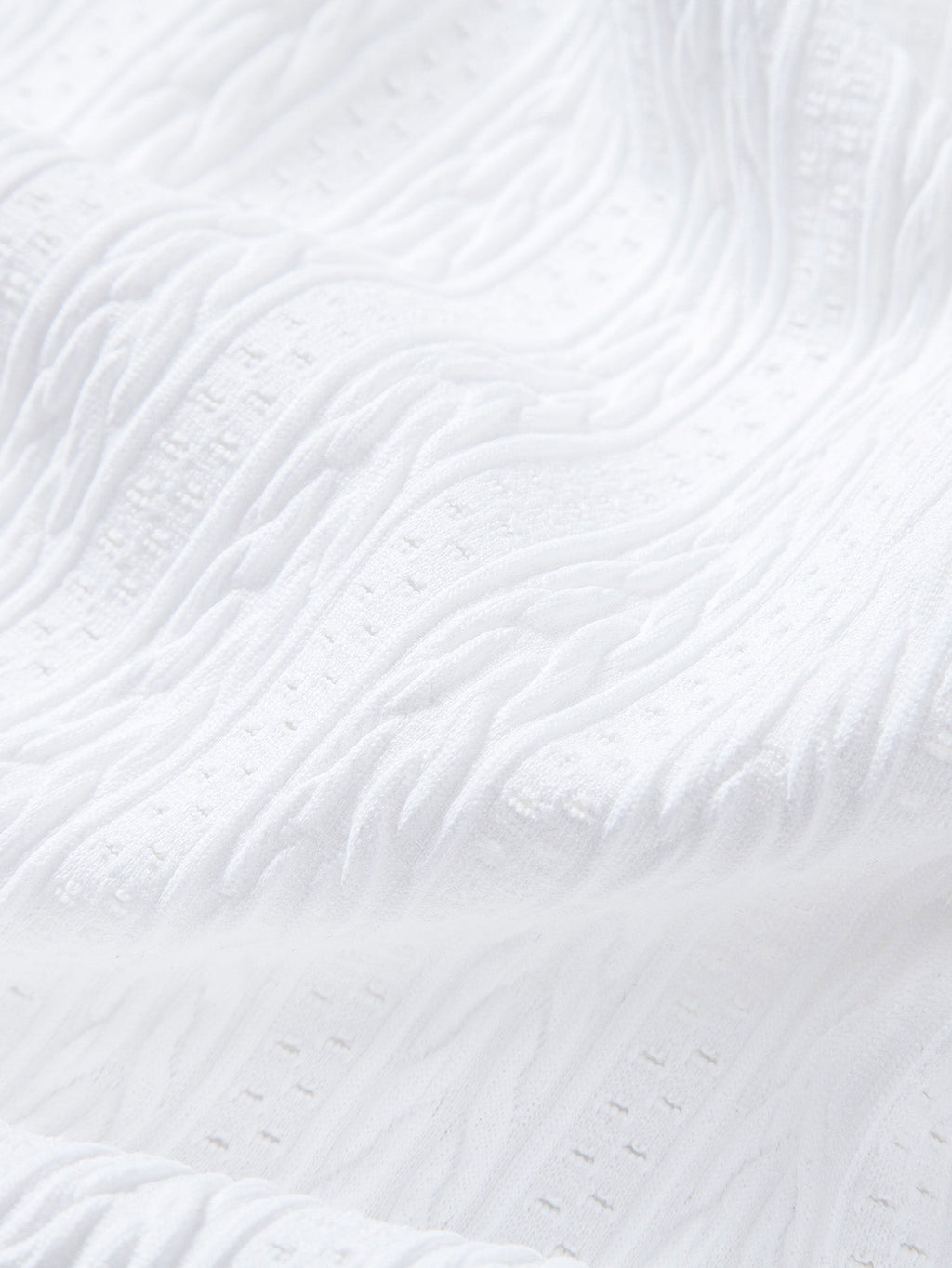 Geometric Jacquard Johnny Collar Polo