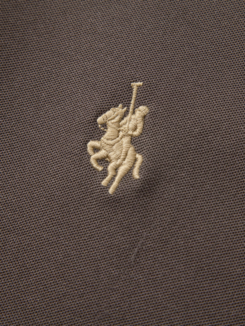 Contrast Collar Polo