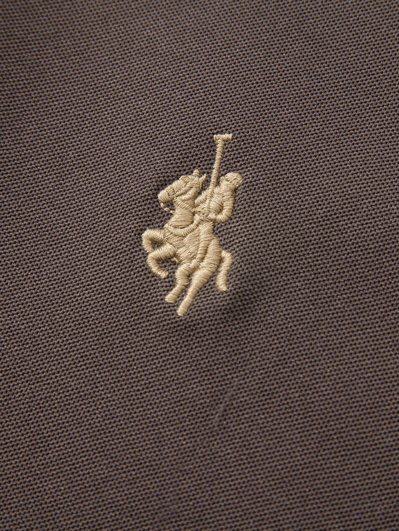 Contrast Collar Polo