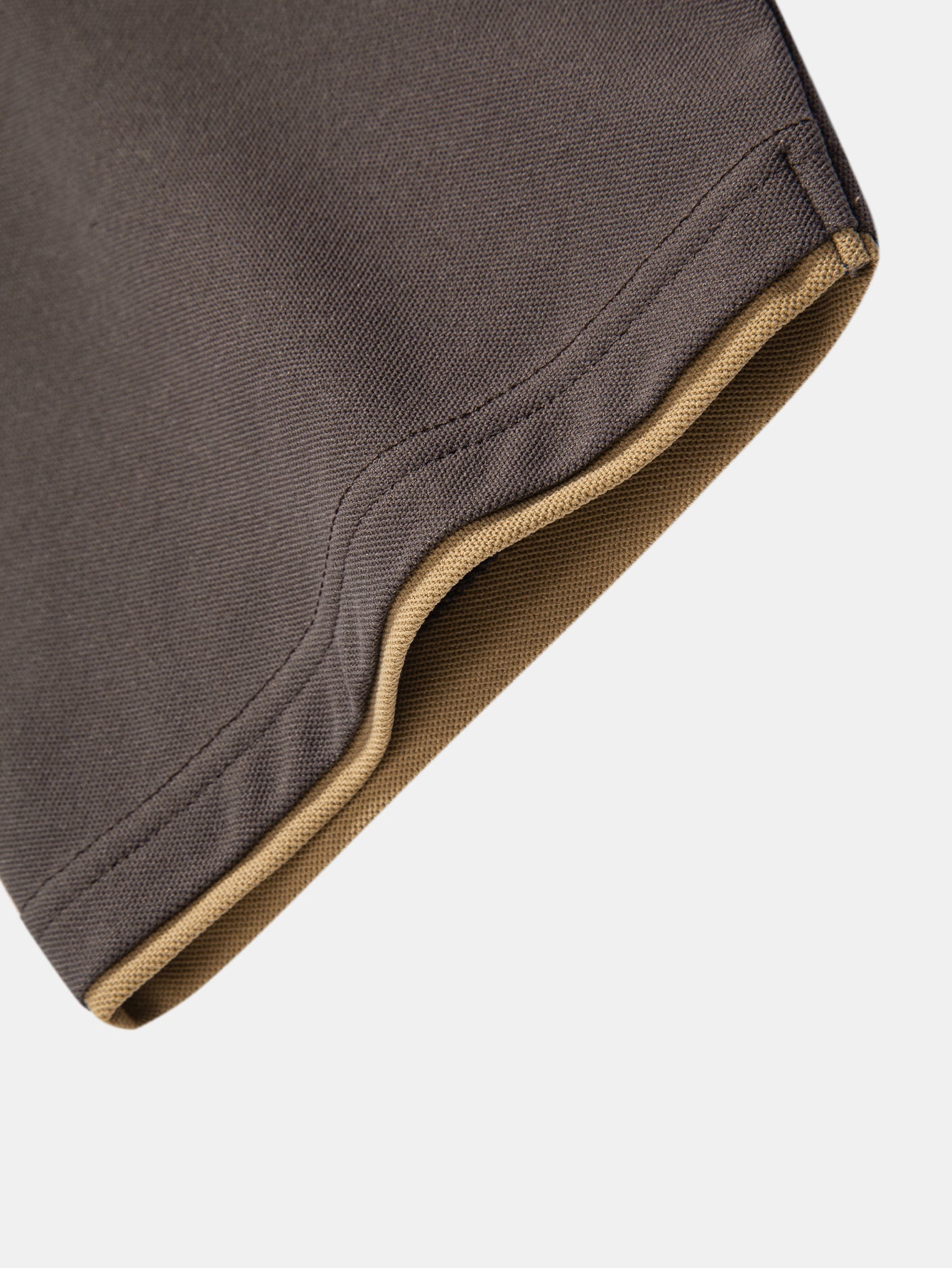 Contrast Collar Polo