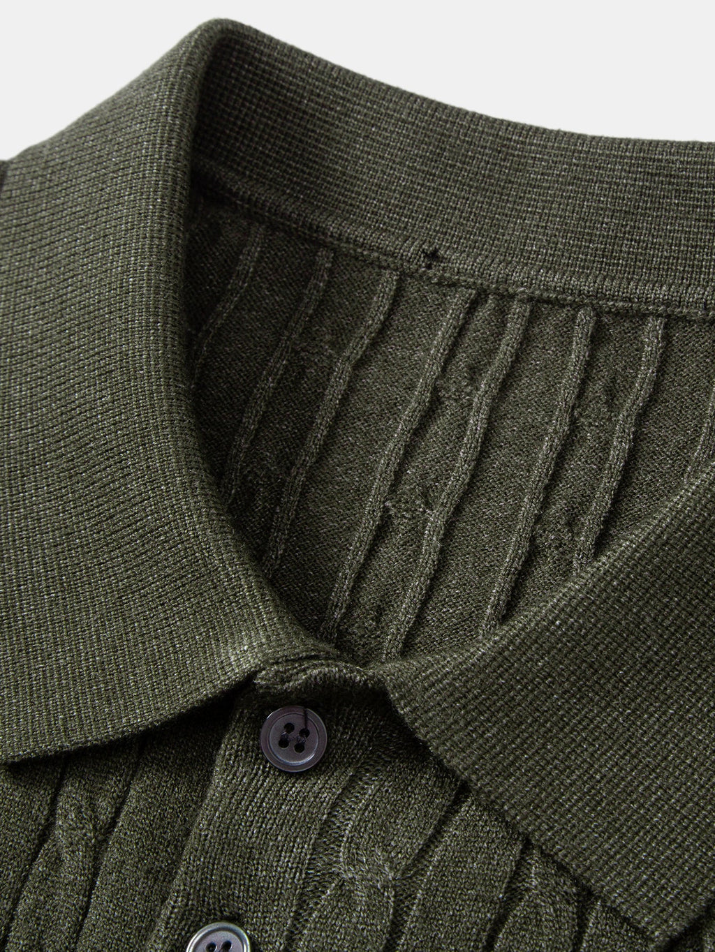 Twisted Jacquard Knit Polo & Slim Fit Tapered Trousers