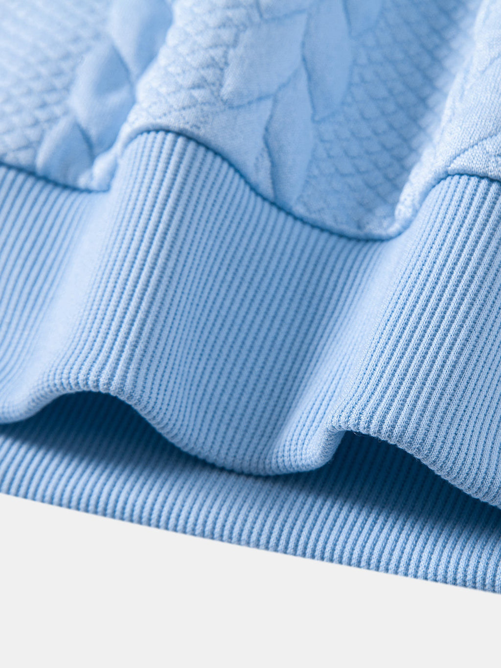Twist Jacquard V Neck Polo