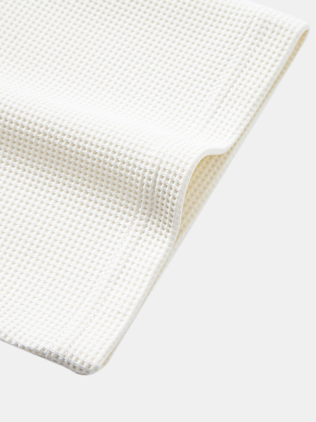 Relax Fit Zipper Waffle T-Shirt