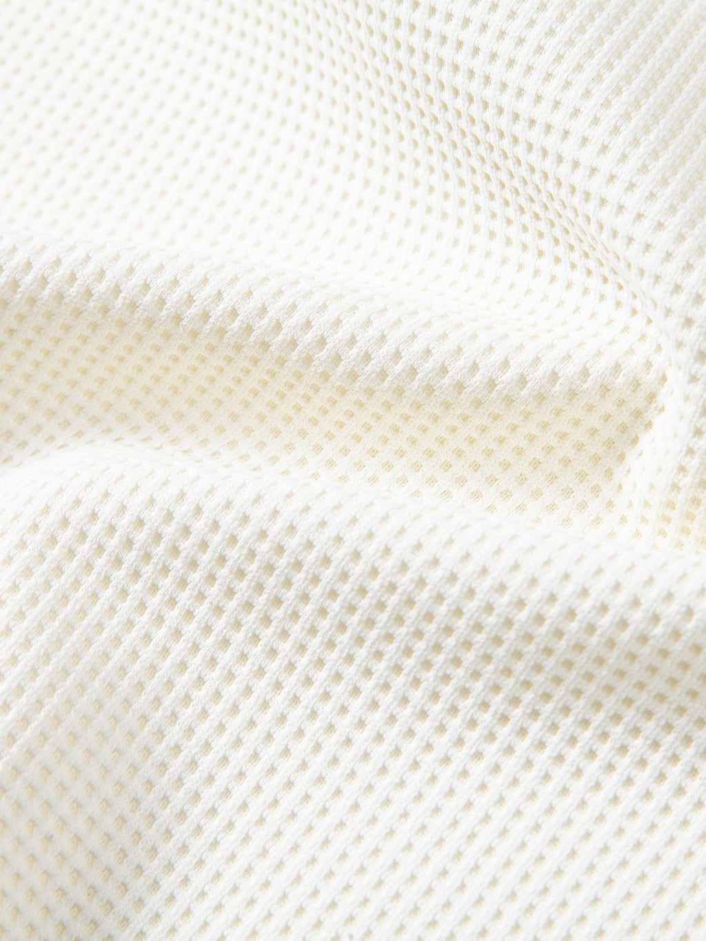 Relax Fit Zipper Waffle T-Shirt