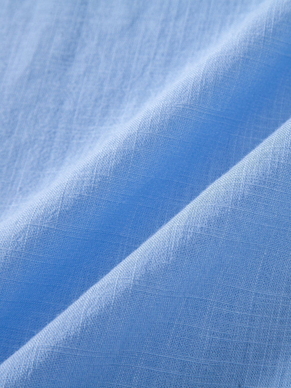 Short Sleeve Linen Look Button Up Shirt & Straight Leg Linen Pants